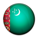 Flag Of Turkmenistan Icon